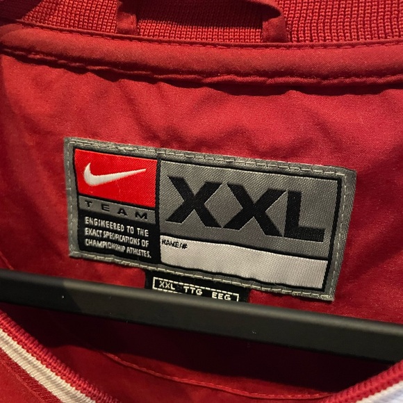 Nike Alabama 2XL windbreaker half Sip On Side Only Worn Briefly Nice. - Picture 9 of 9
